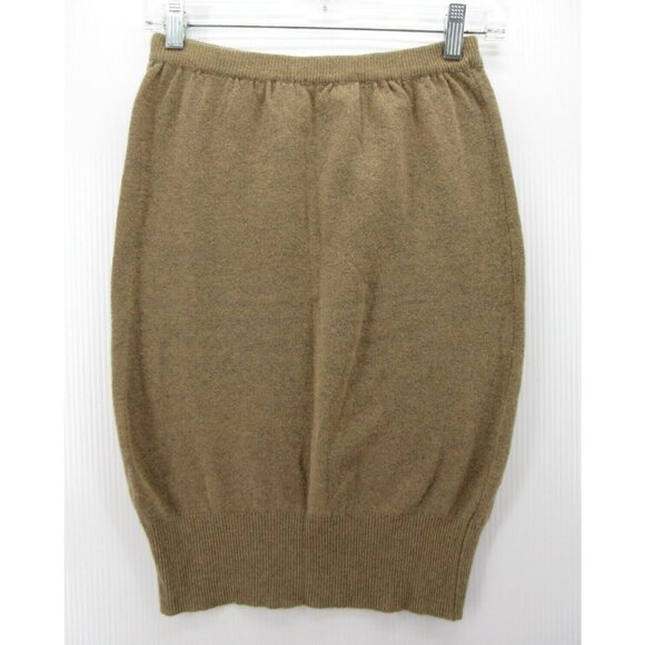 VINTAGE Pamplemousse of London Skirt Medium Wool Blend Pencil Italy - Picture 4 of 8